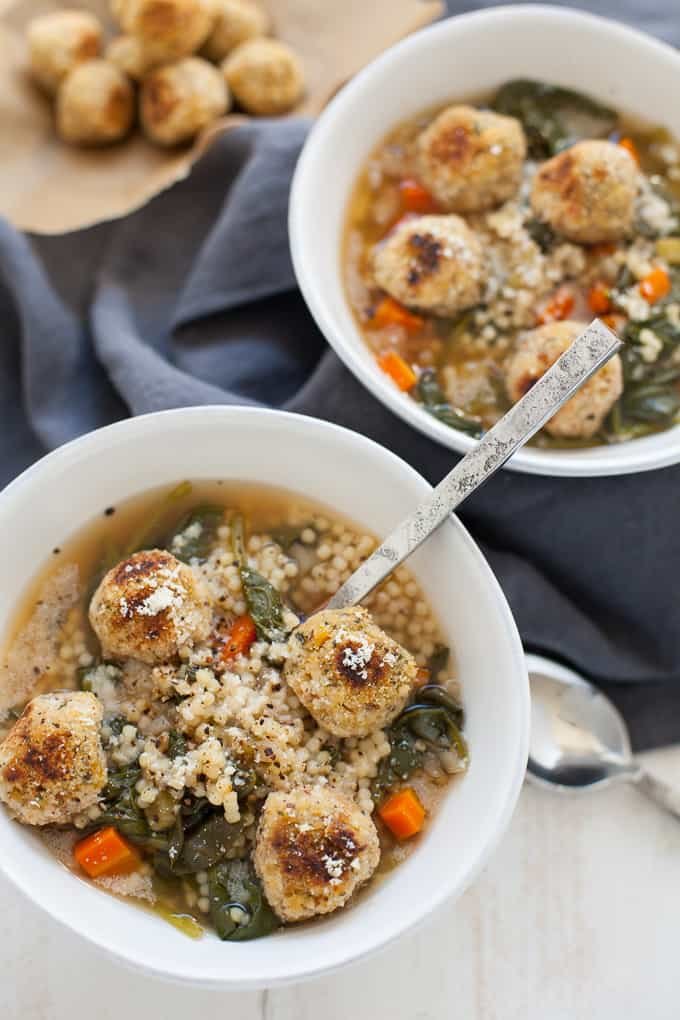 Slow Cooker Vegan Italian Wedding Soup